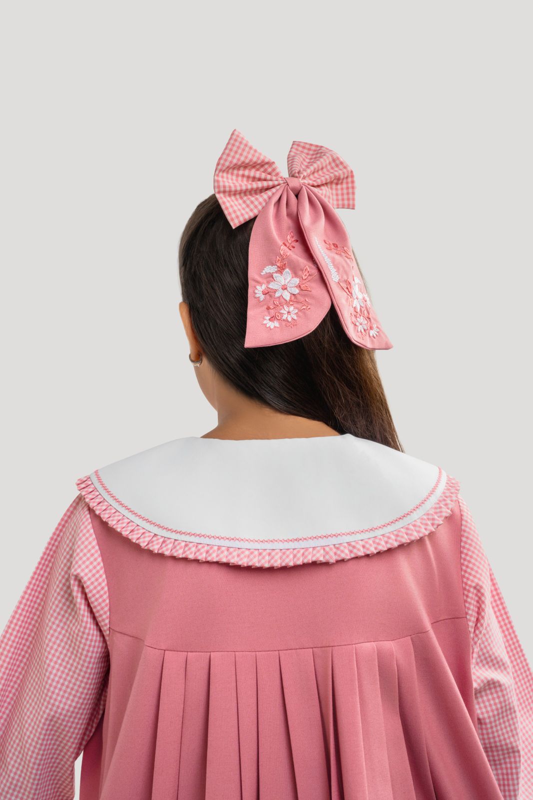 Pink Elementary Embroidery model